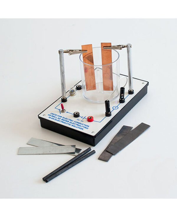Instrument za elektrolizu sa žaruljom i prekidačem
