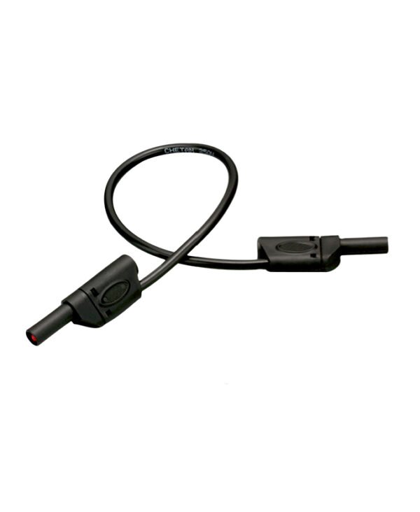 Sigurnosni kabel, PVC, 25 cm, crni