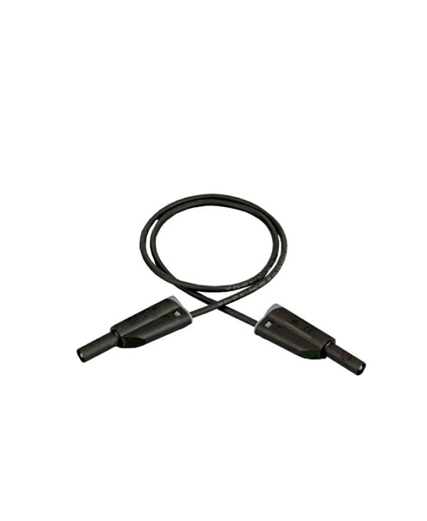 Sigurnosni kabel, silikon, 50 cm, crni