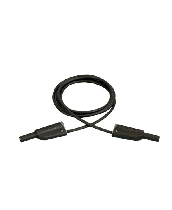 Sigurnosni kabel, silikon, 100 cm, crni