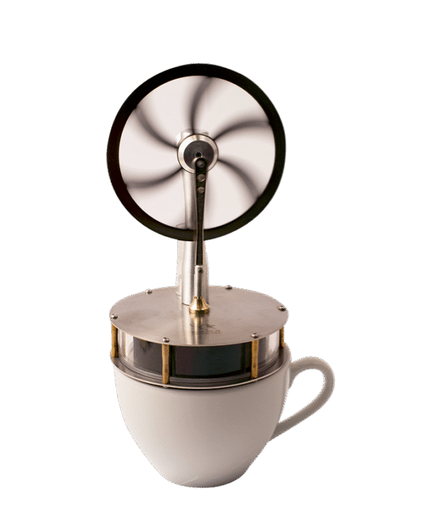 Stirlingov motor, niska temperatura