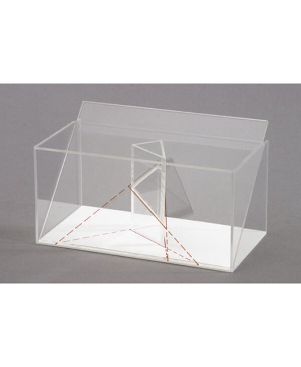 3D model projekcije trostrane prizme