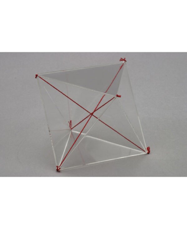 Oktaedar s osima u boji