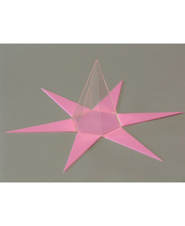 Šesterostrana piramida s odvojivom mrežom površine