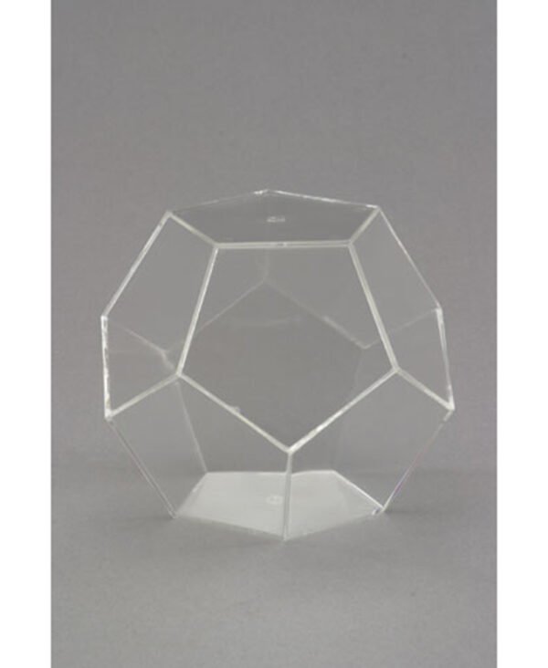 Dodekaedar s zatvorenim stranicama, proziran