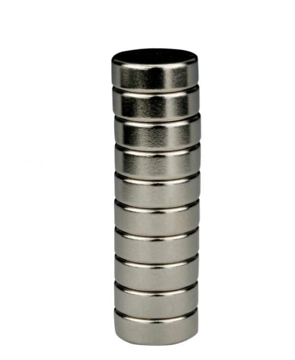 Komplet neodimijskih magneta Ø 12 x 4 mm