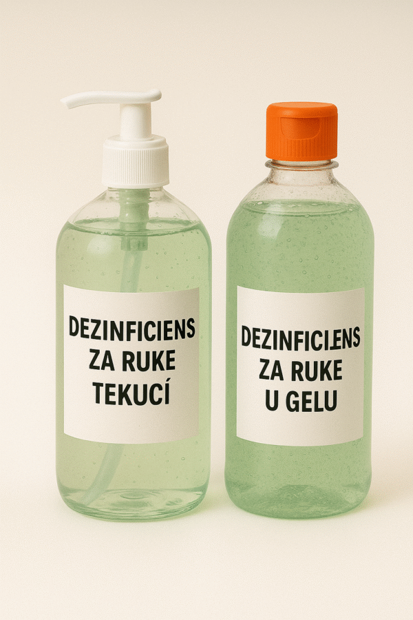 Dezificijens za ruke – tekućina ili gel