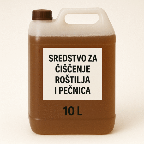 Sredstvo za čišćenje roštilja i pećnica 10 L