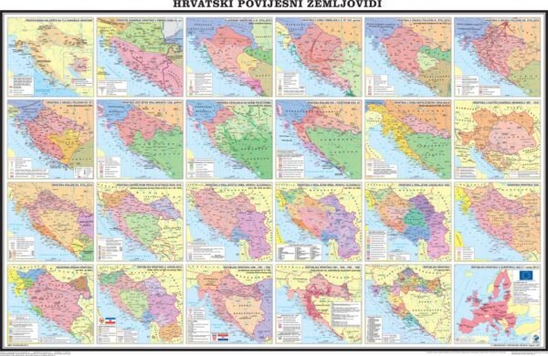 HRVATSKI POVIJESNI ZEMLJOVIDI