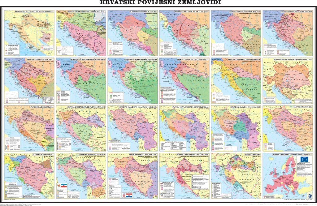 Hrvatski povijesni zemljovidi