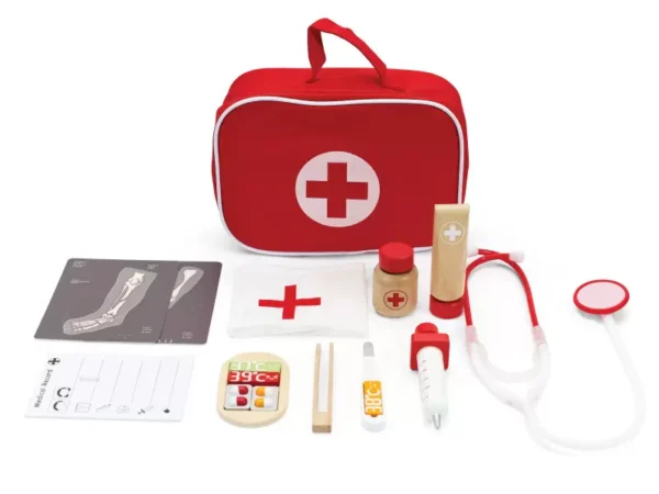 Drveni liječnički set