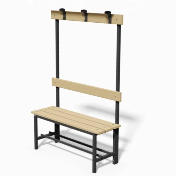 Garderobna klupa sa vješalicama