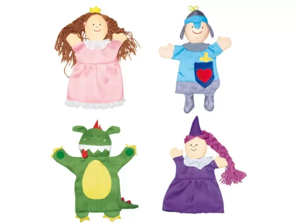 Bajke – komplet lutaka, 4 kom