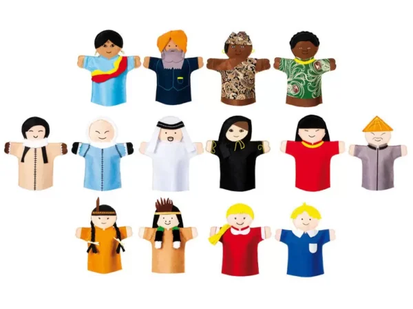 Djeca svijeta – rukavne lutke, 14 kom