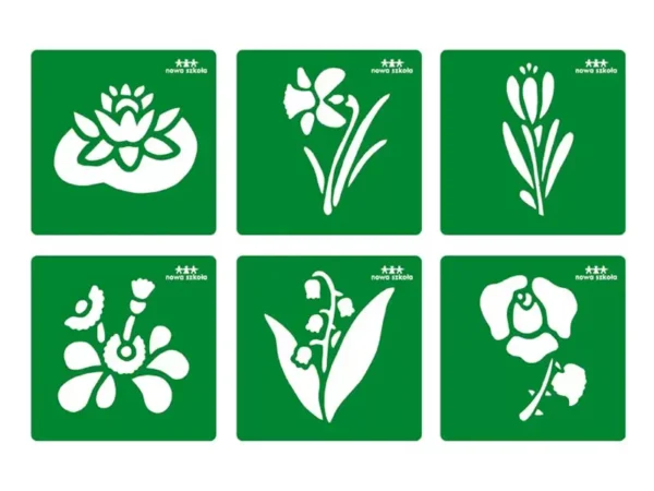 Šablone – cvijeće